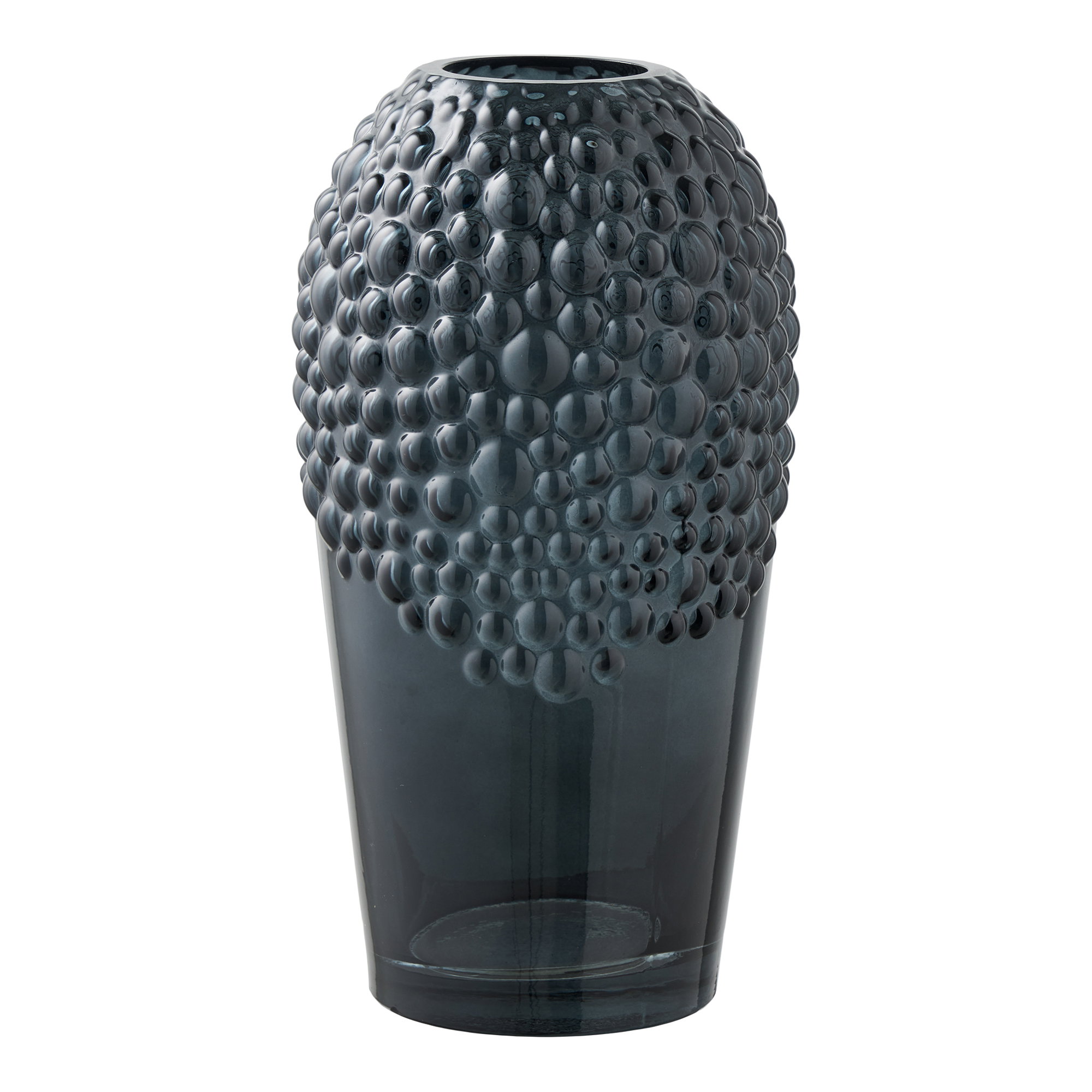 Maljakko House Nordic Vase, lasia, tummanharmaa, ø14x25 cm