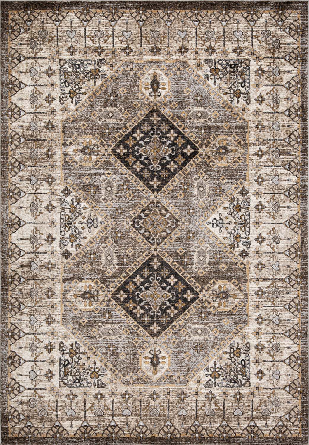 Matto Home4You Darly-3, 160x230cm, Ruskea/Beige