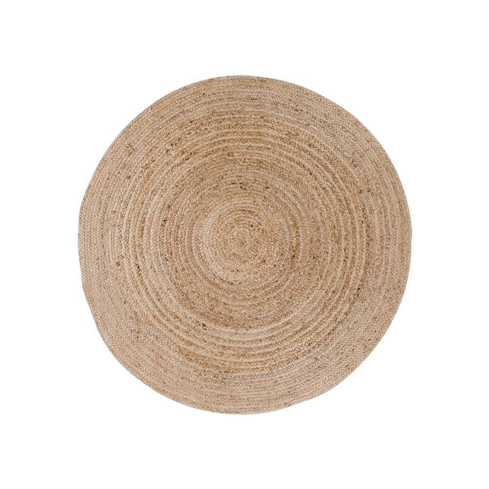 Matto House Nordic Bombay, punottu juutti, luonnonvärinen, ø90 cm