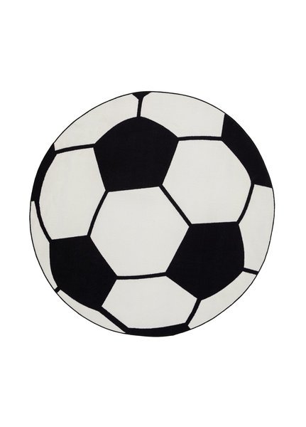 Matto KMCarpets Play Fotboll, 133 cm, Pellava