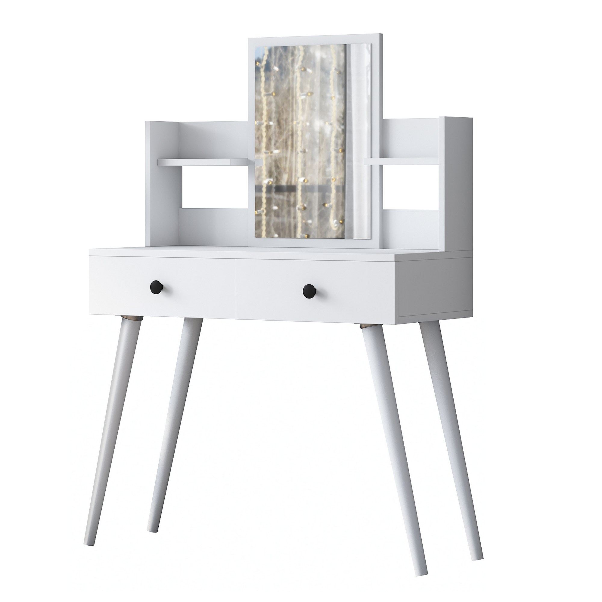 Meikkipöytä Valento Furniture BJ102 2232 valkoinen