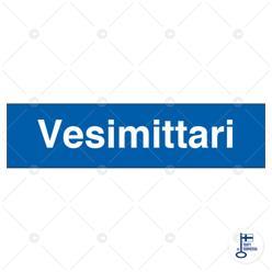 Merkintäkilpi &quot;Vesimittari&quot;, 20x5cm