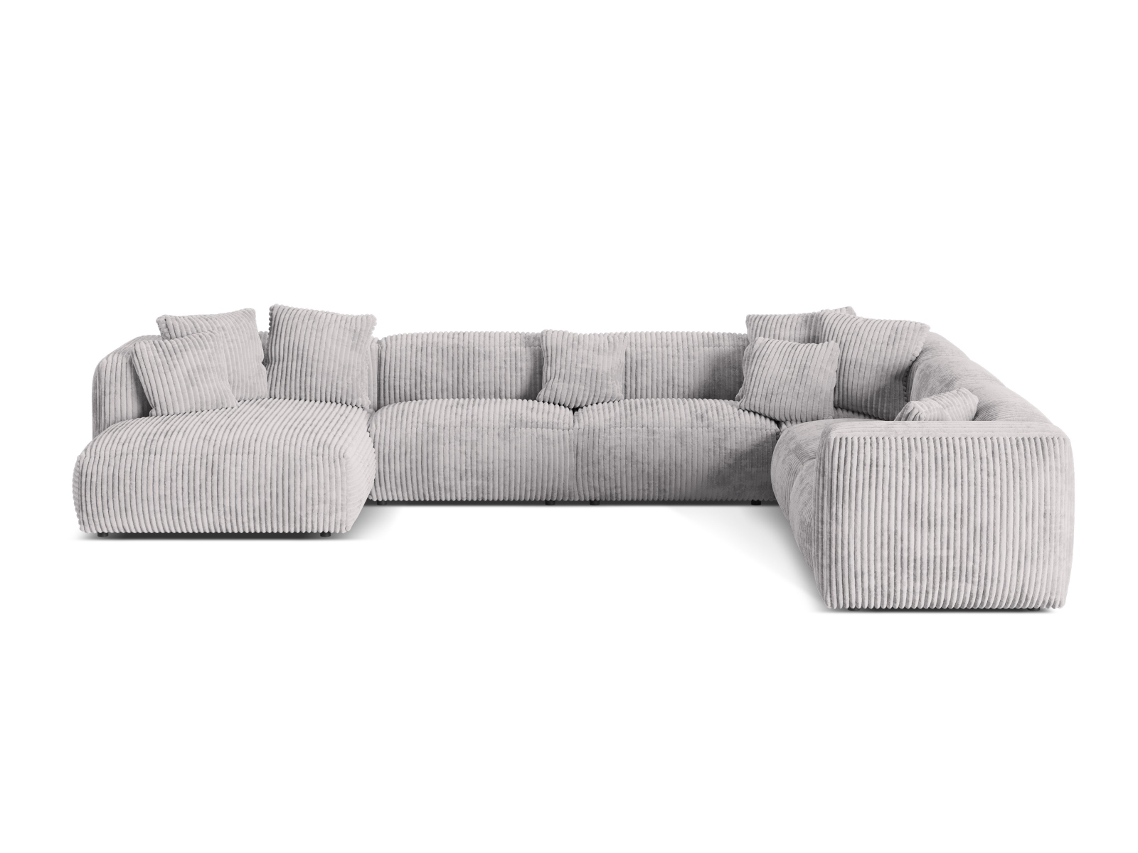 Kulmasohva Micadoni Martina, XL, 6-istuttava, 406x316, Tilia-vakosamettikangas