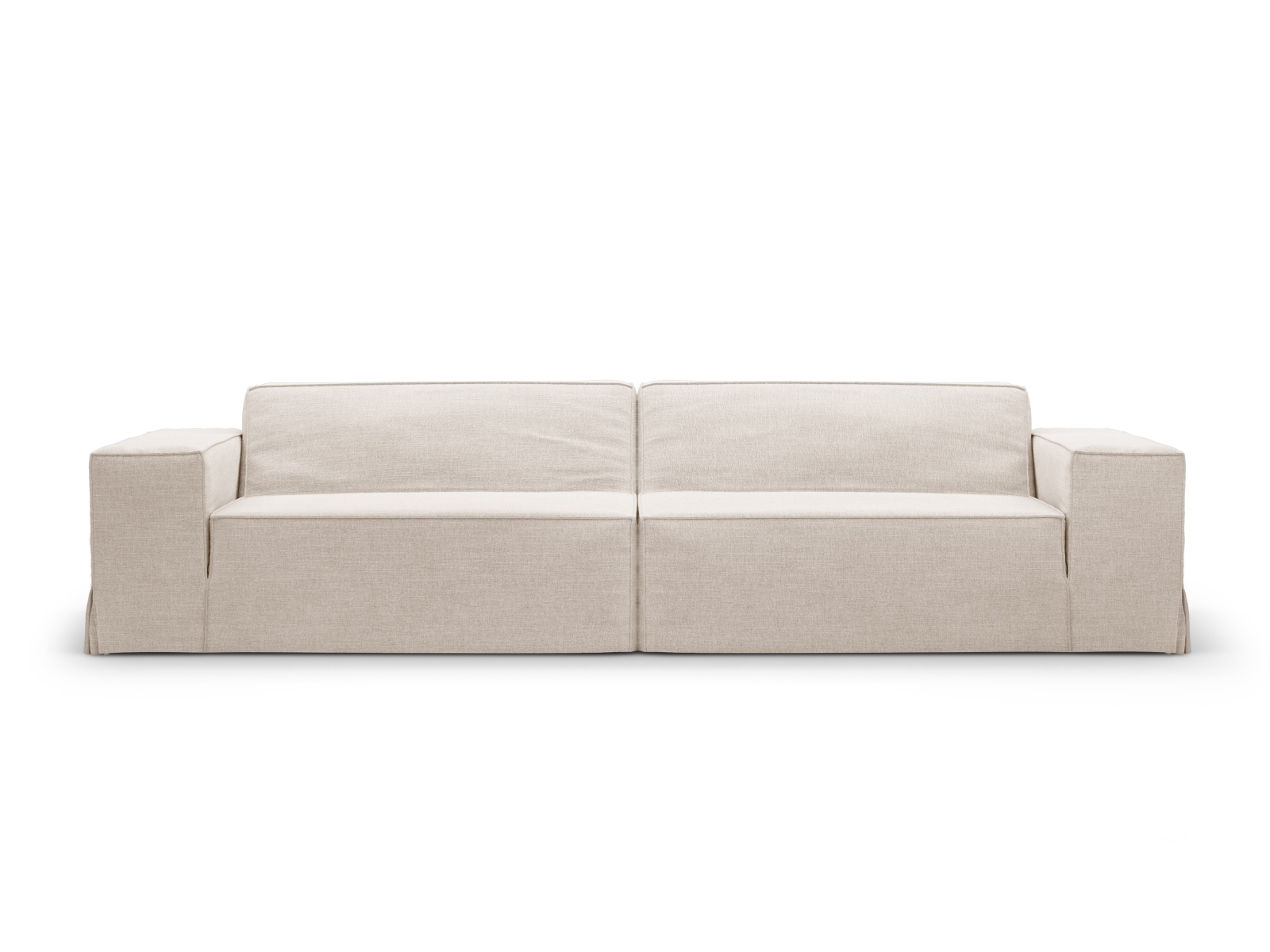 Sohvan päällinen Micadoni Jodie, 4-istuttavaan sohvaan, Lins-kangas