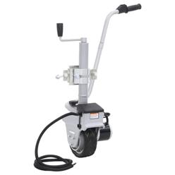 Moottorilla varustettu alumiininen peräkärryn siirtäjä, 12 V, 350 W