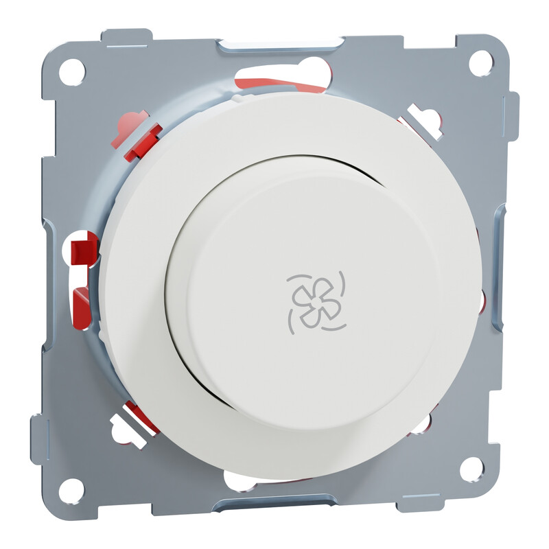 Moottorinsäädin Schneider Electric ELKO One, 20-400VA, IP21, UKR, uppoasennus, keskiölevyllä, ruuvikiinnitys, valkoinen