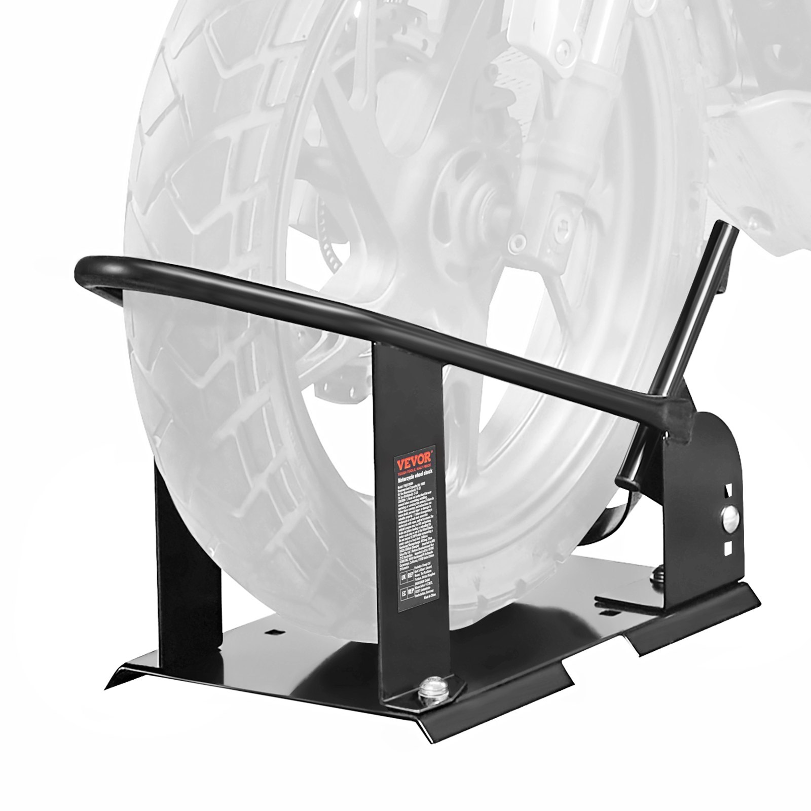 Moottoripyörän etupyöräteline North Craft TYGJ210084, 610x327 mm, 816.5 kg, musta