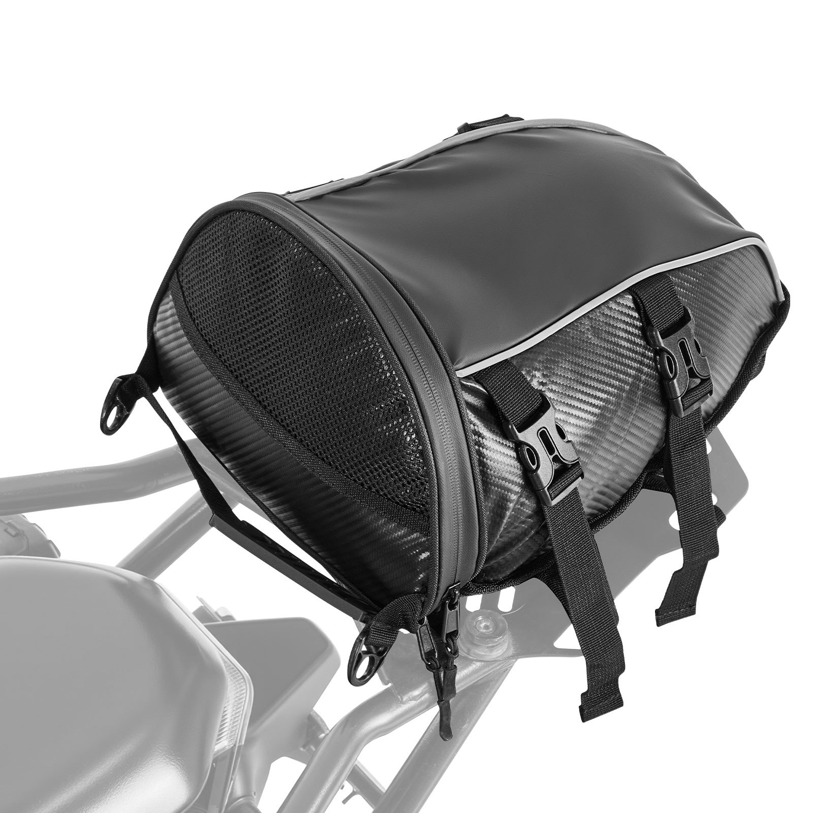 Moottoripyörän takalaukku North Craft, 10L, vedenpitävä, musta