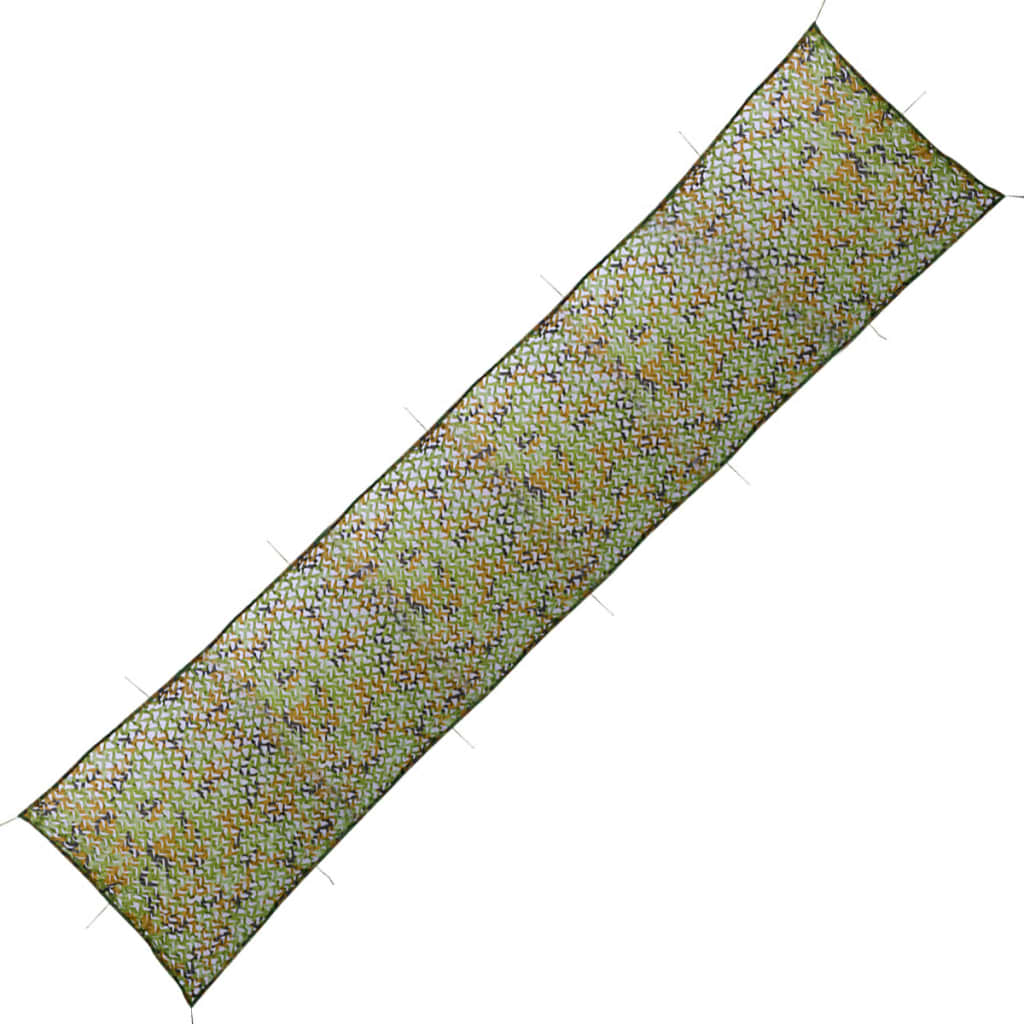 Naamiointiverkko säilytyslaukulla, 1.5x10m, vihreä