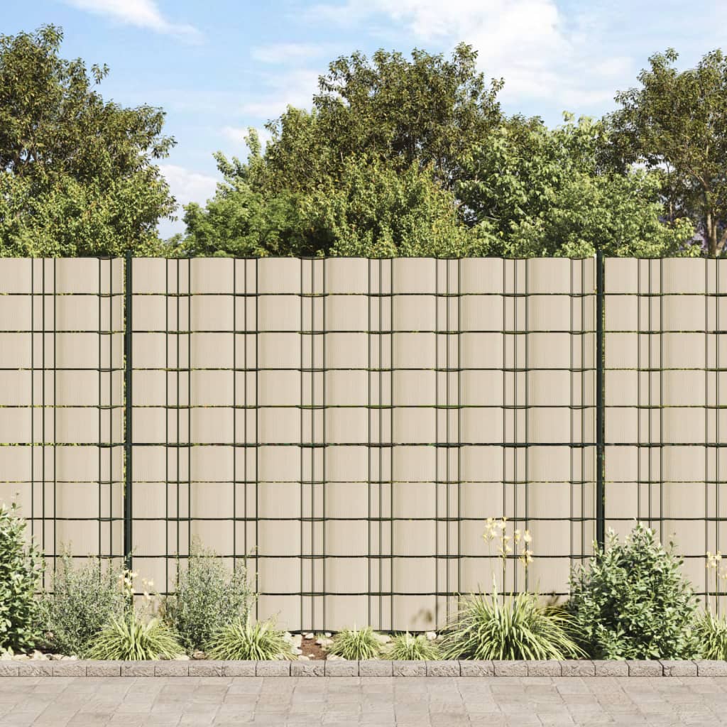 Näkösuojat 4 kpl PVC 35x0,19 m kerma