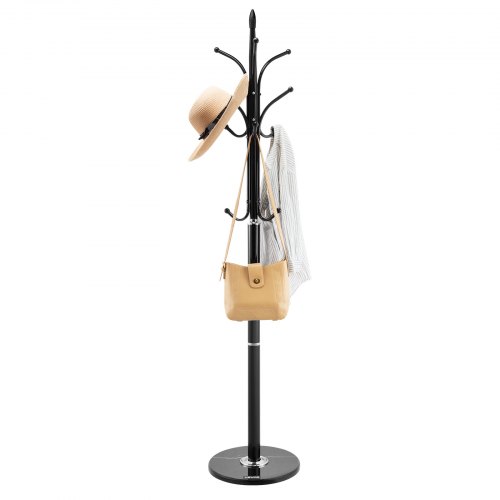 Naulakko North Craft GH-6206s, 180x37cm, 6 koukkua, Musta Marmori