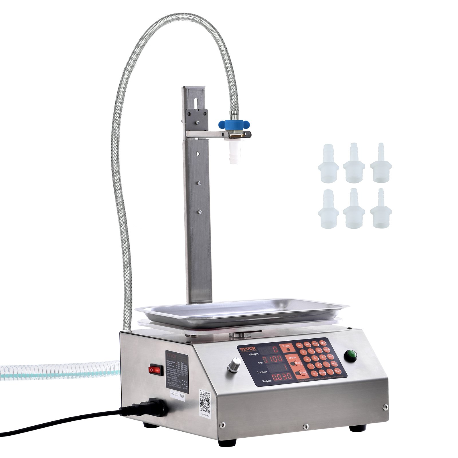 Nestetäyttökone North Craft 10L-V2, 30-15000g, Automaattinen, Ruostumaton Teräs