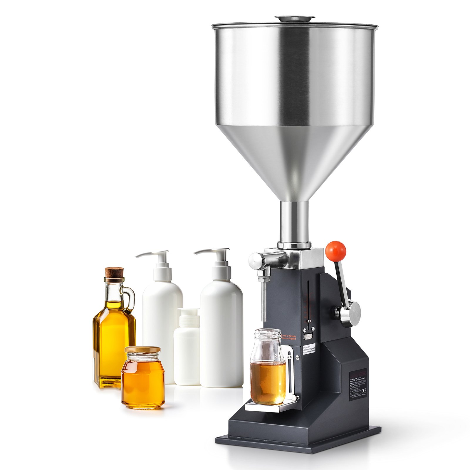 Nestetäyttökone North Craft A03, 5-50ml, Ruostumaton Teräs