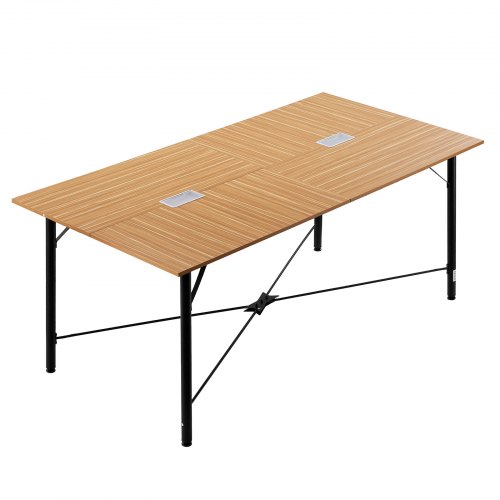 Neuvottelupöytä North Craft, 180x90cm, 6-8 hengelle, ruskea