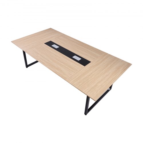 Neuvottelupöytä North Craft KLHY-04, 10 henkilölle, 2400x1200 mm, ruskea