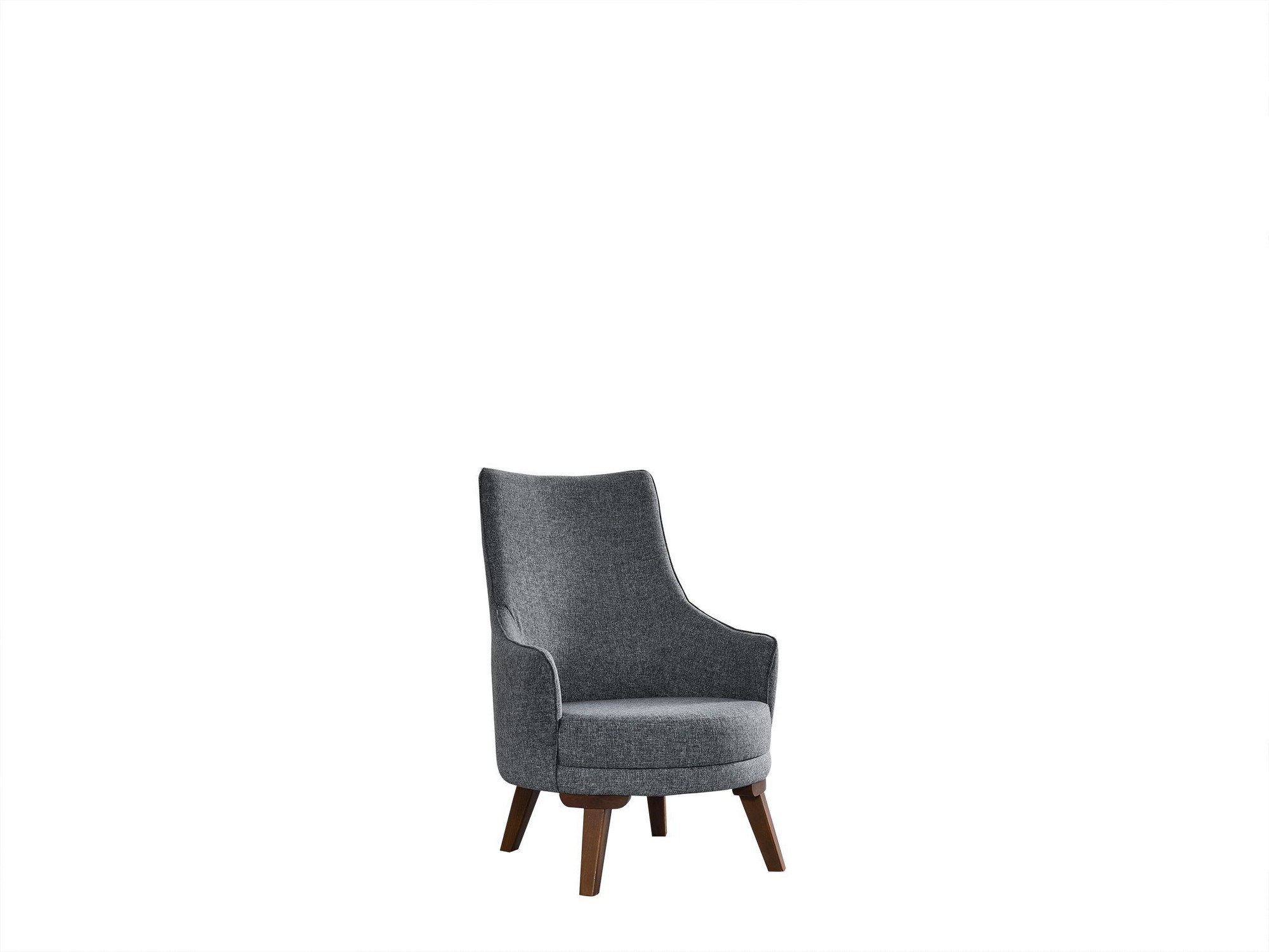 Nojatuoli Valento Furniture Cofi, 87x102cm, vaaleanharmaa