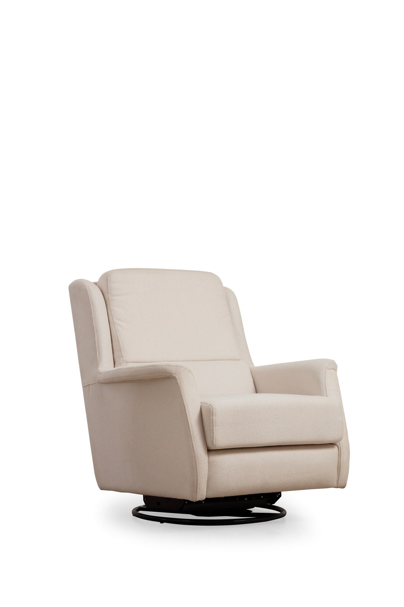 Nojatuoli Valento Furniture Costor keinuva valkoinen