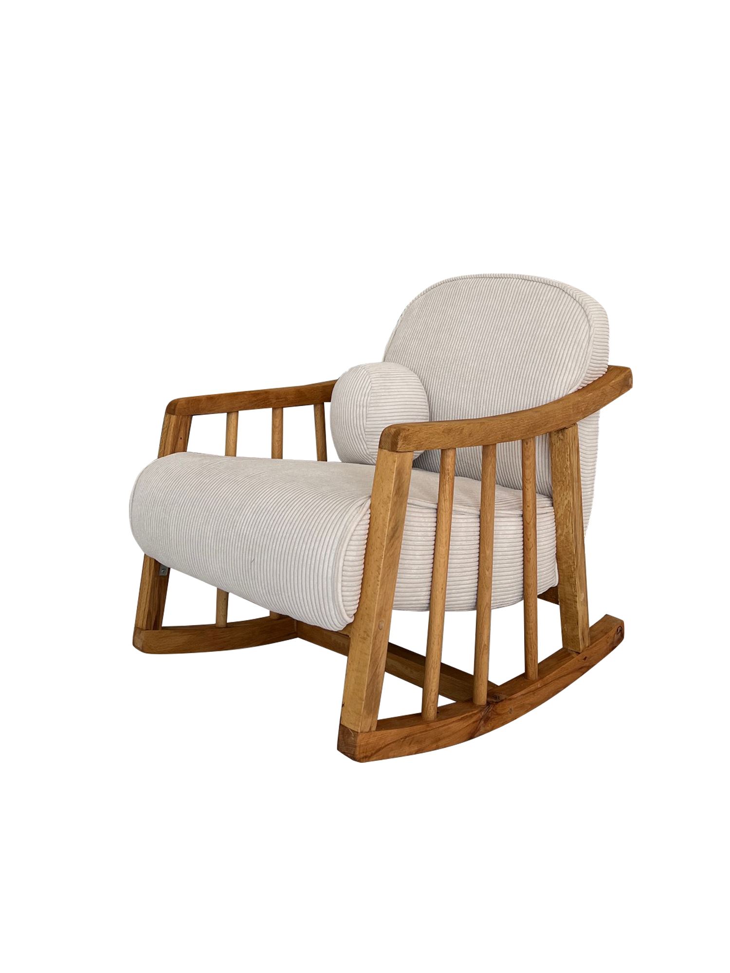 Nojatuoli Valento Furniture Kleamini, 72x52cm, Valkoinen