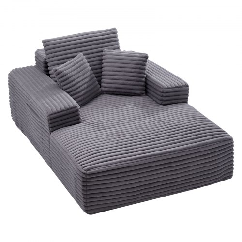 Nojatuoli North Craft 8035, 138x150 cm, harmaa