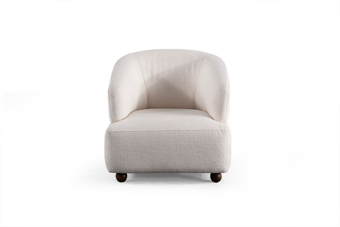 Nojatuoli Valento Furniture Rena, valkoinen