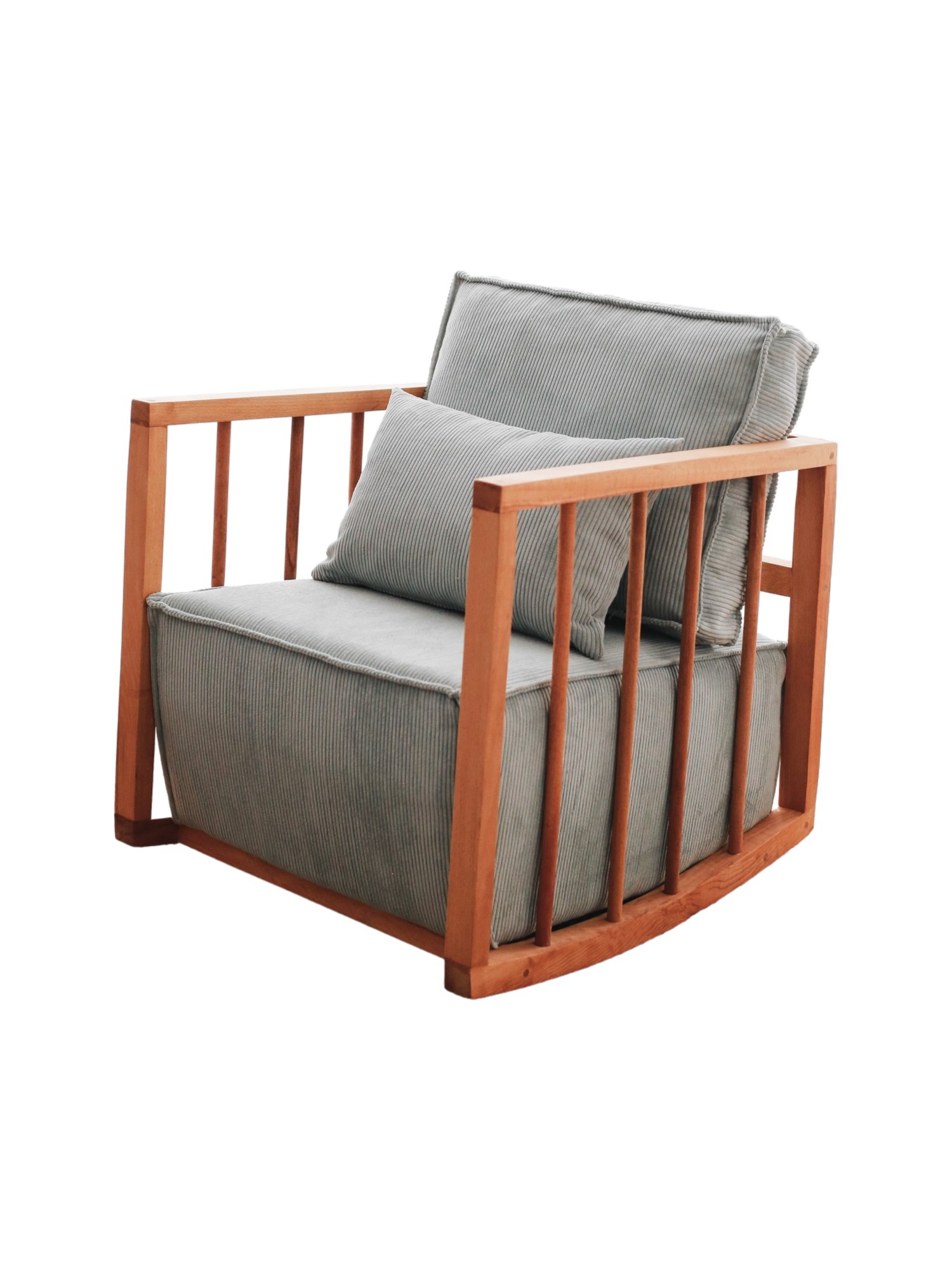 Nojatuoli Valento Furniture Sallanan, 65x71cm, sininen