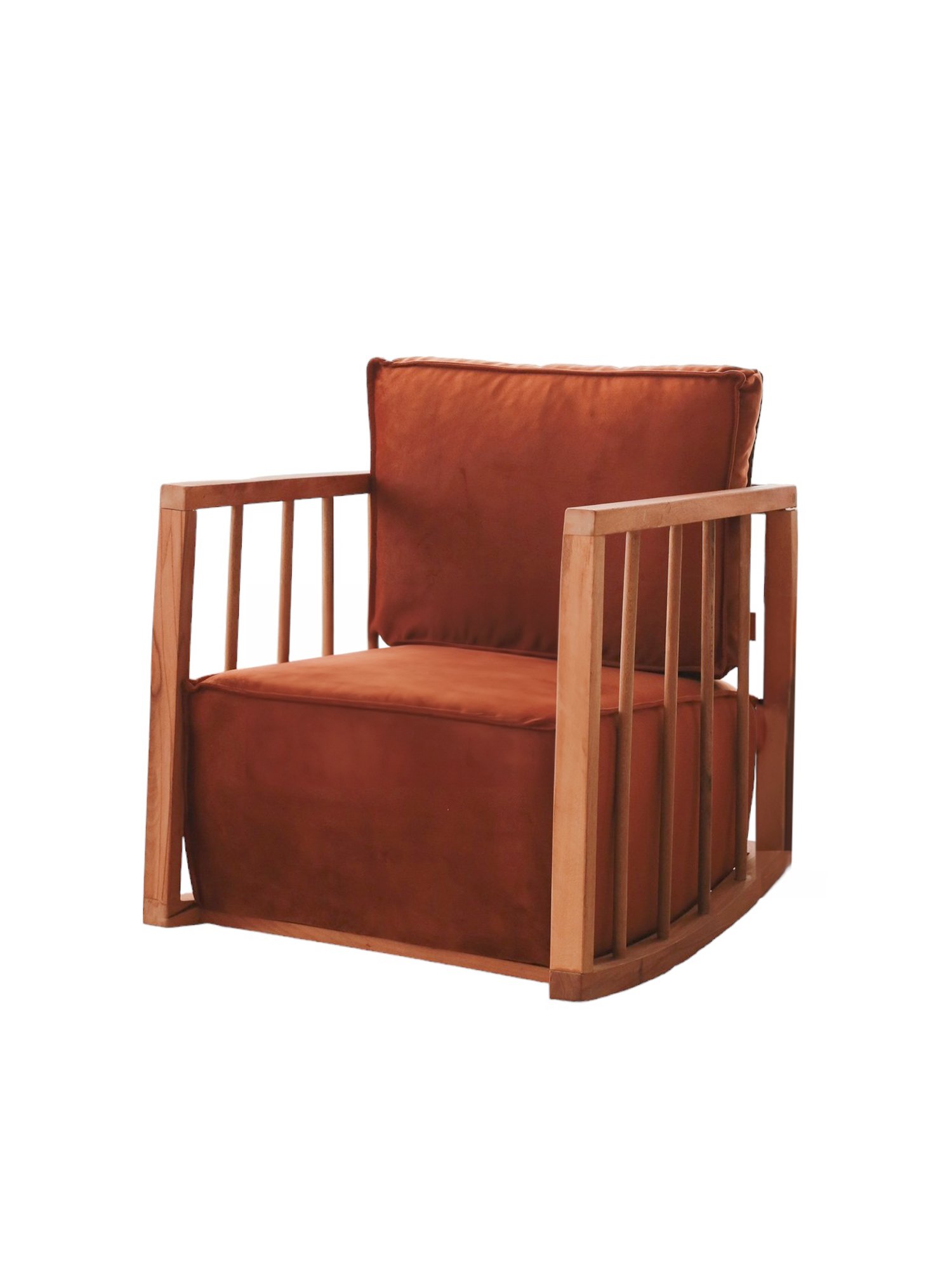 Nojatuoli Valento Furniture Sallanan, 65x71x80cm, Cinnamon