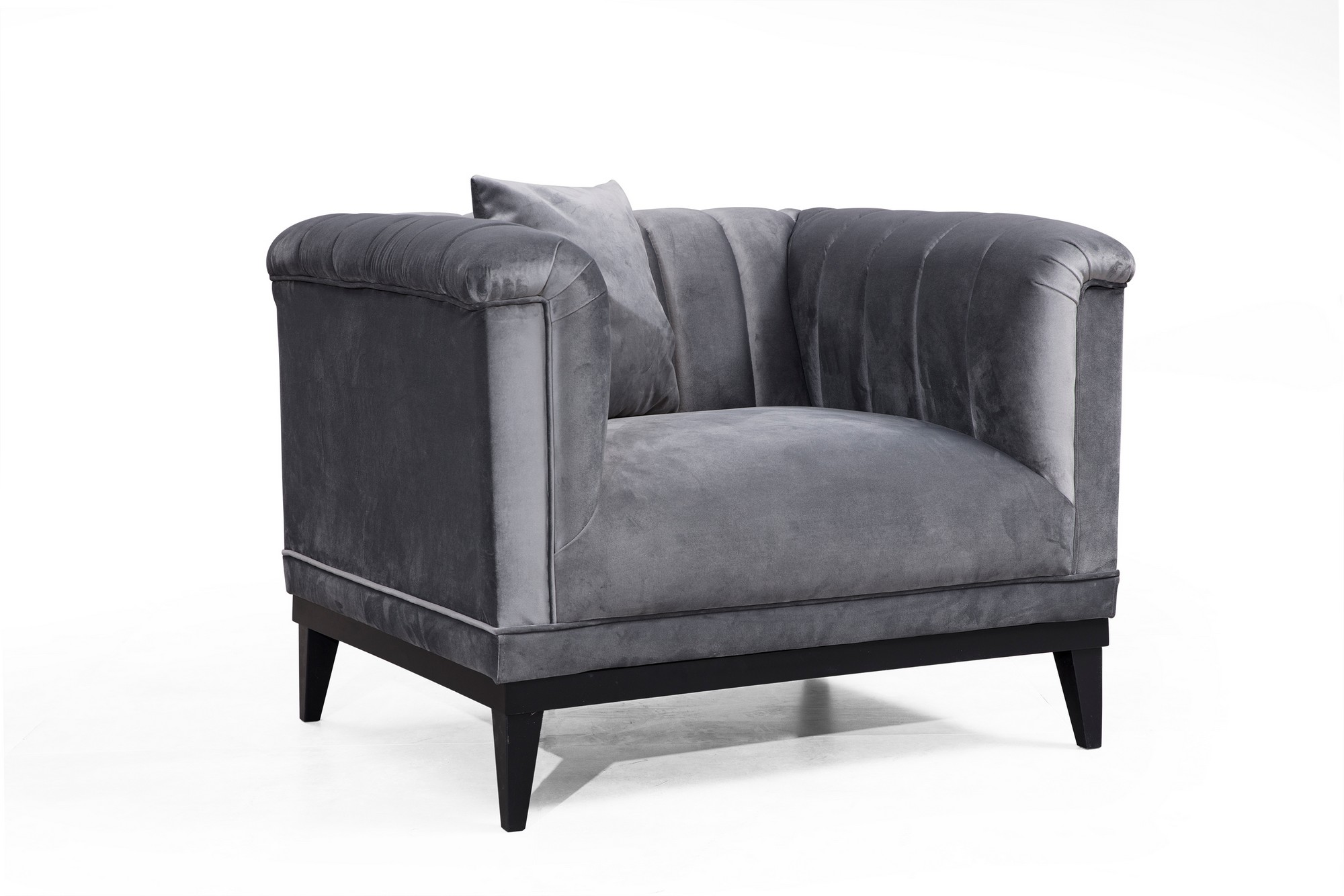 Nojatuoli Valento Furniture Trendy, harmaa