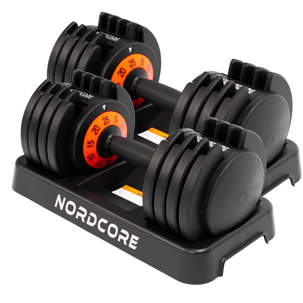 Säädettävät käsipainot Core, 2x5-25kg