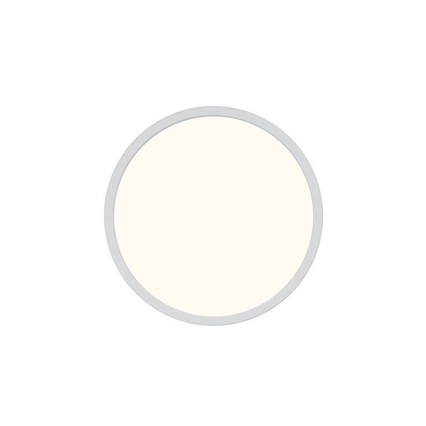 LED-plafondi Nordlux Oja, IP20 3000K/4000K 3-step, valkoinen