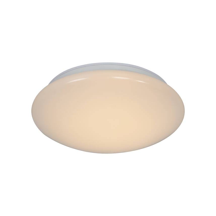 LED-plafondi Nordlux Montone, 2700K, IP44, valkoinen