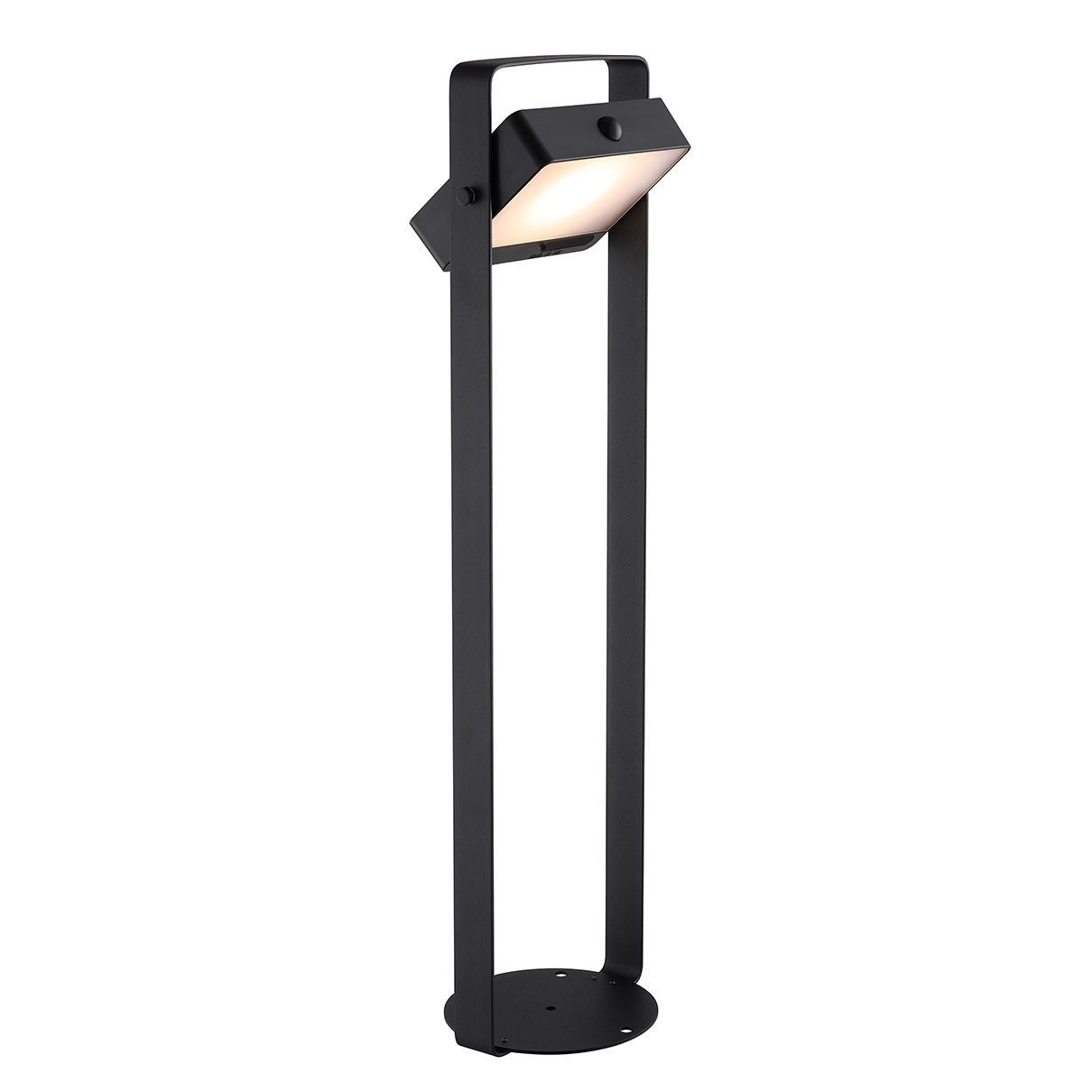 Ulkopollari Nordlux Saulio Solar, 60 cm, musta