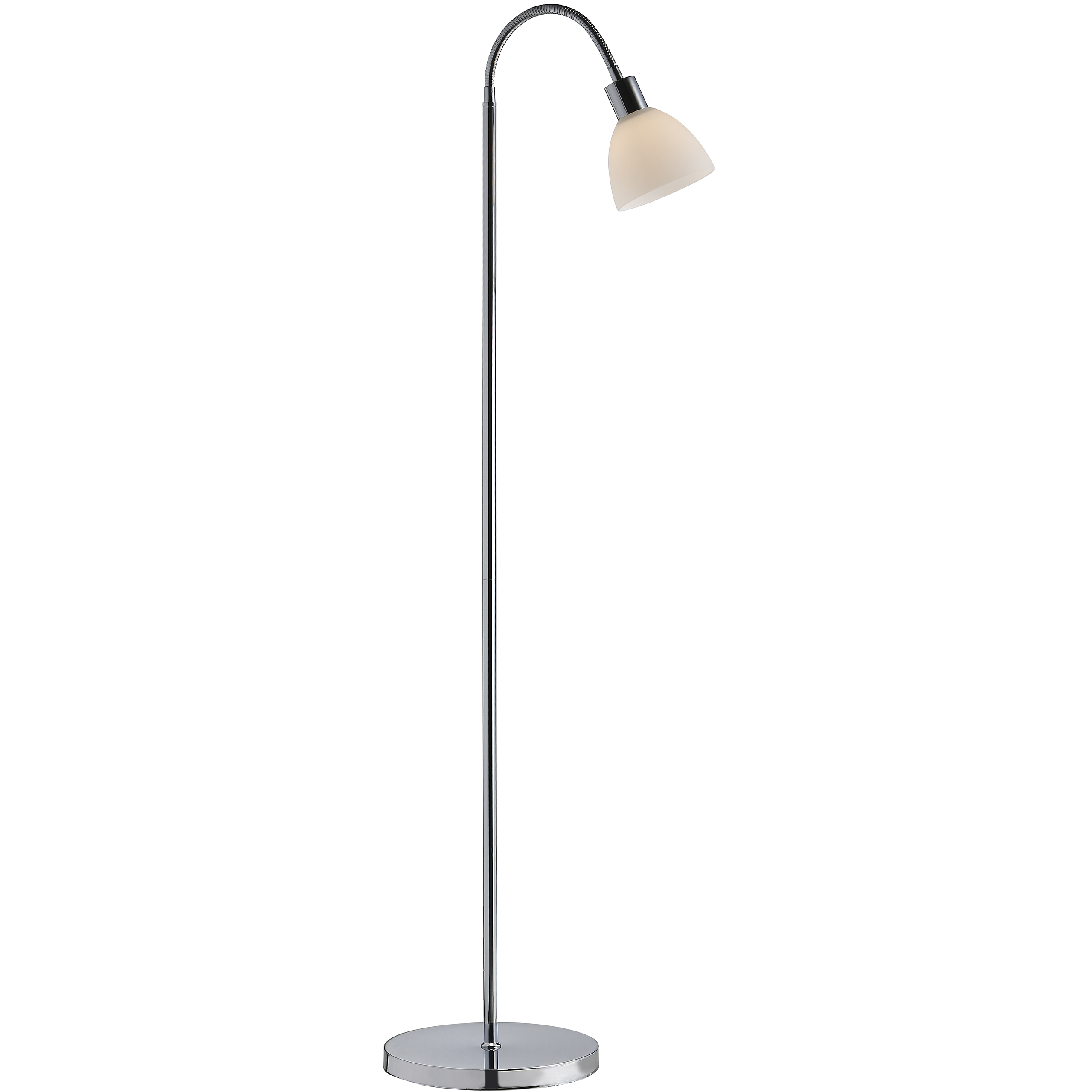 Lattiavalaisin Nordlux Ray, kromi/opaali