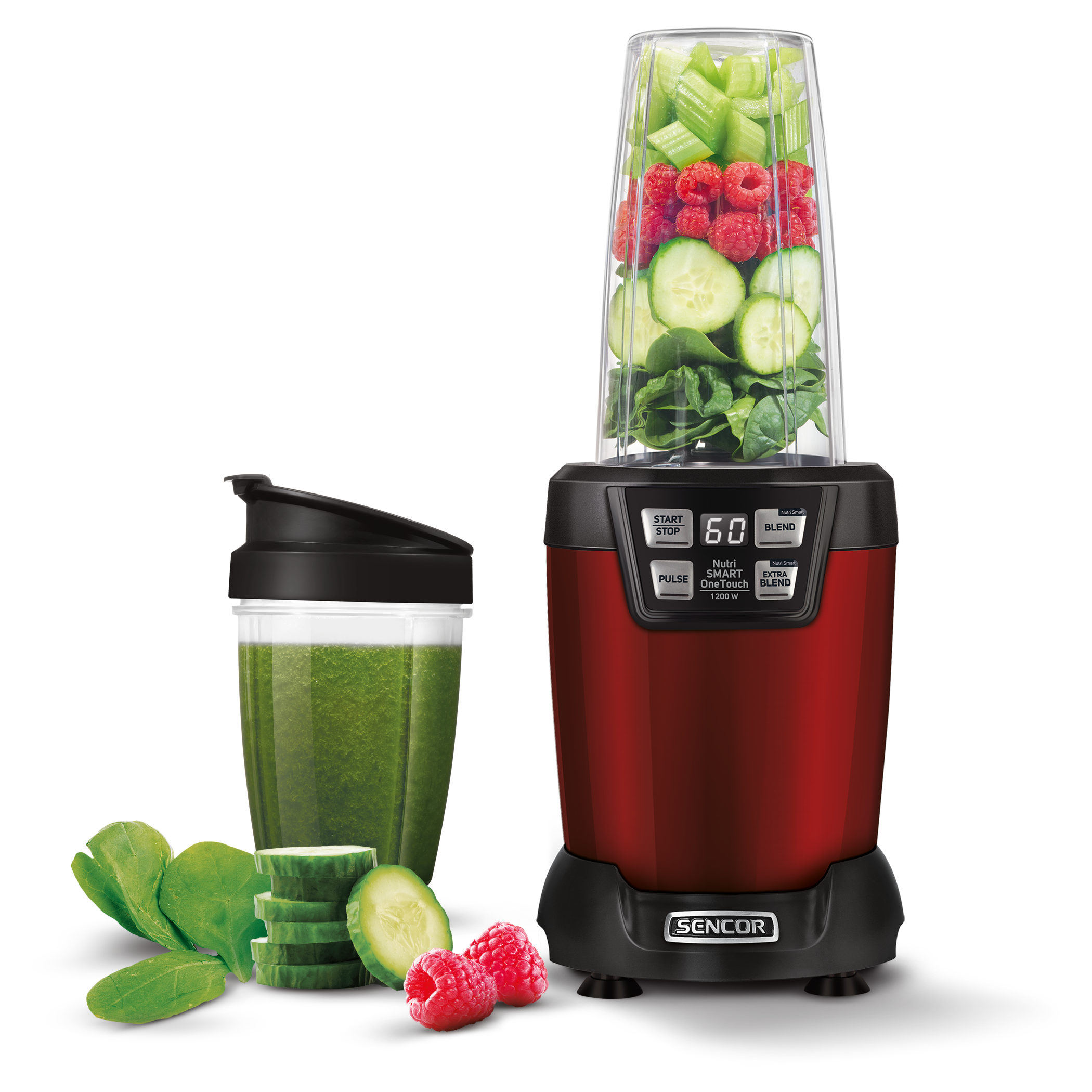 Nutri-blenderi Sencor SNB6600BK/1RD