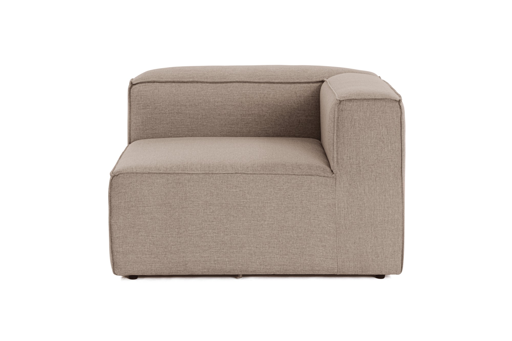Oikea kulmamoduuli Valento Furniture Fora-moduulisohvaan, ruskea