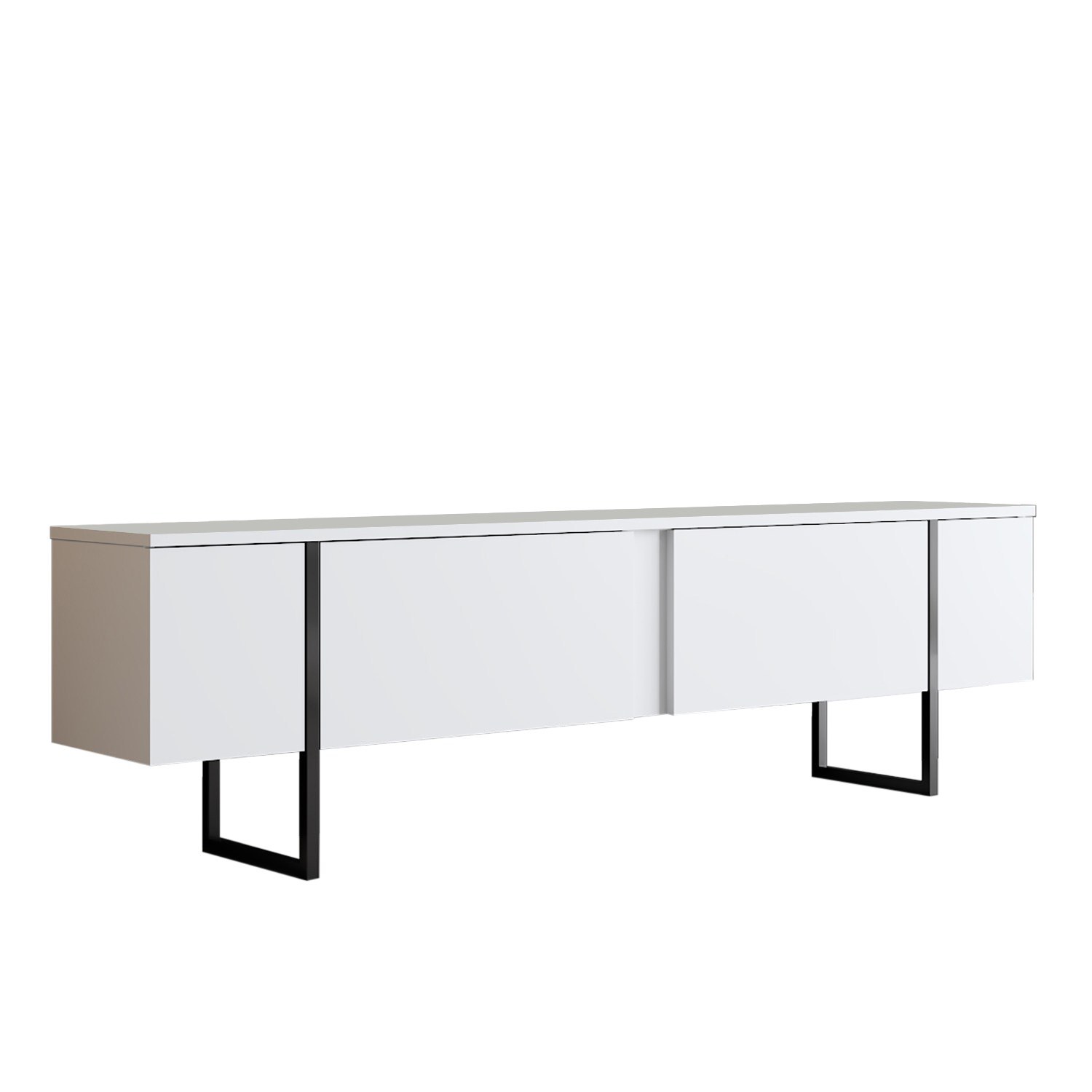 Olohuoneen Kalustesarja Valento Furniture Luxe Set, Valkoinen/Musta