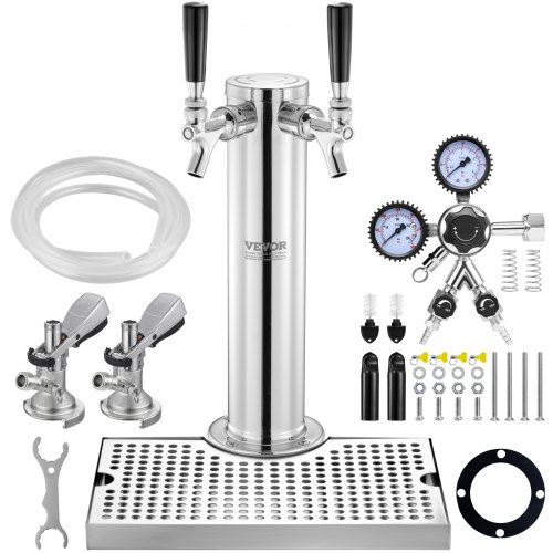 Oluthana/juomatorni North Craft Kegerator, 175x115x435mm, Ruostumaton Teräs