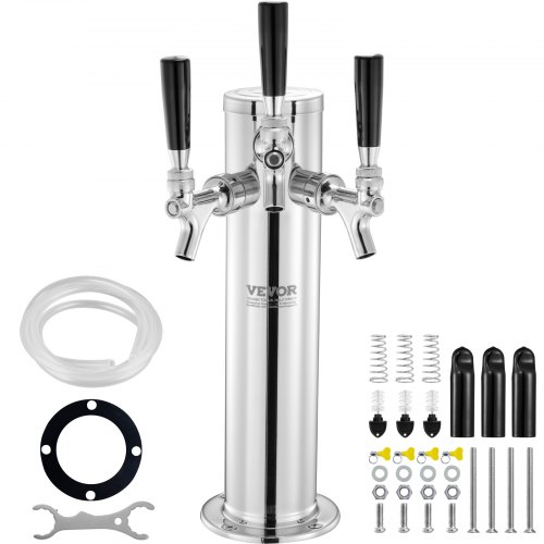 Oluthana/juomatorni North Craft Kegerator 3TJZ, 175x115x435mm, Ruostumaton Teräs