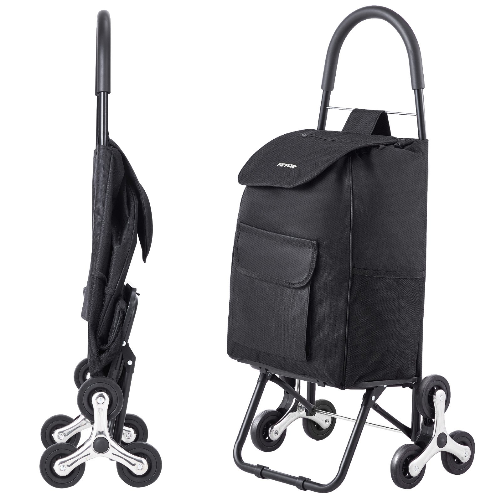 Ostoskärry North Craft Stair Climber, 36L, Musta