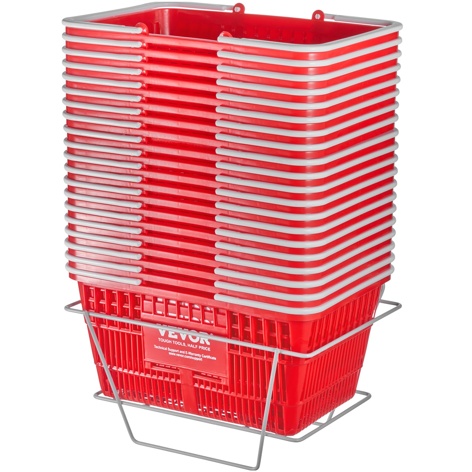 Ostoskorit 20kpl, North Craft, 21L, punainen