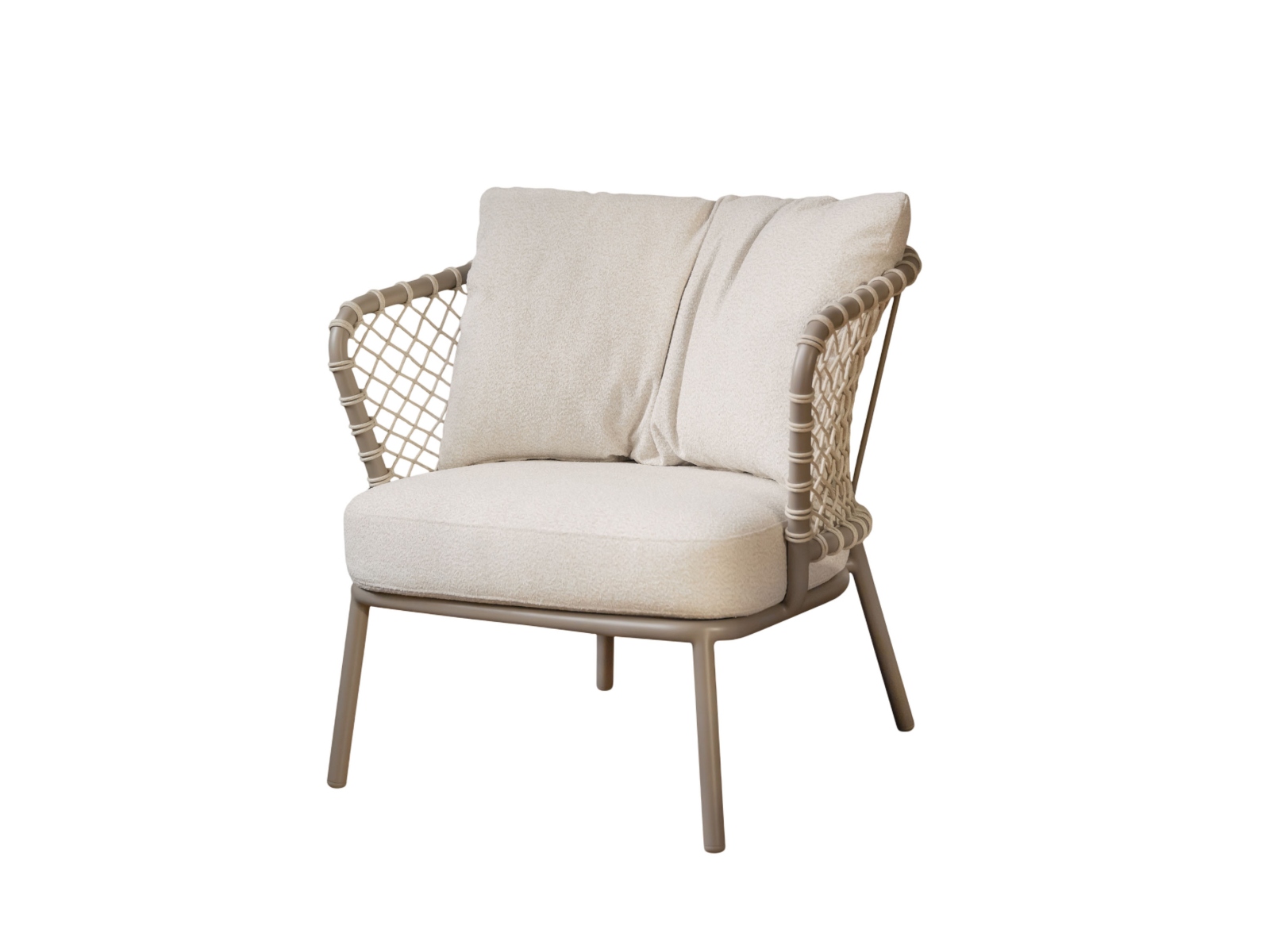 Nojatuoli ulos Micadoni Canar, 84x82x80, beige