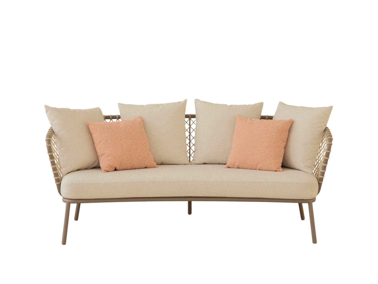 Ulkosohva Micadoni Canar, 2-istuttava, beige
