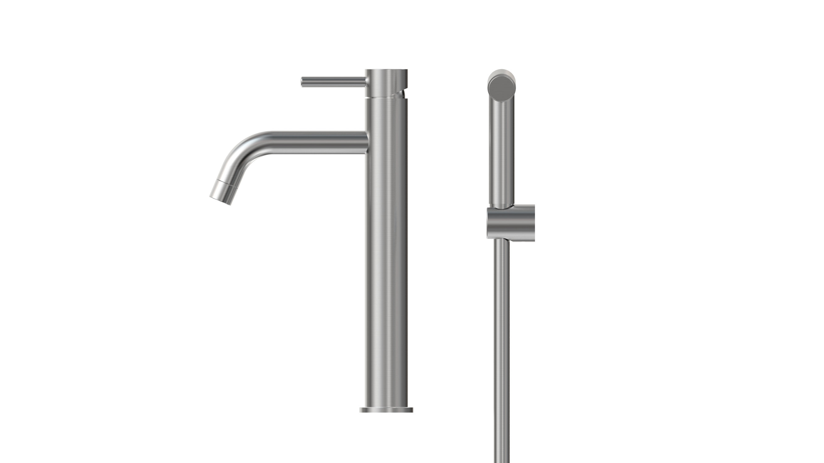 Pesuallashana Tammiholma INOX Q1, korkea, bide, harjattu
