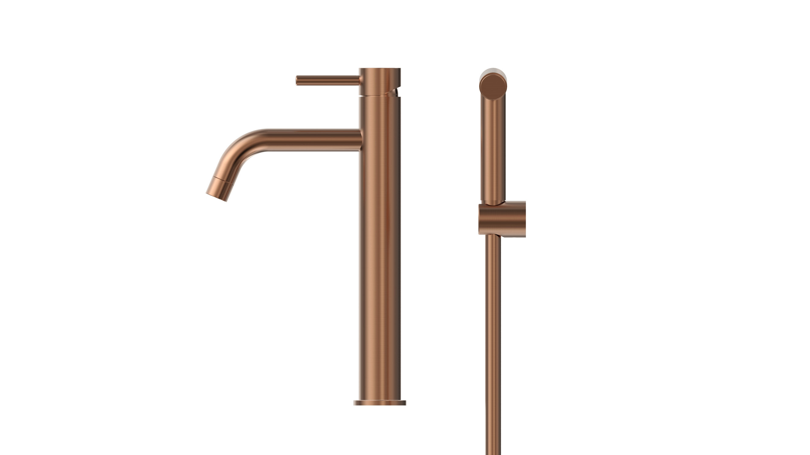 Pesuallashana Tammiholma INOX Q1, korkea, bide, ruusukulta