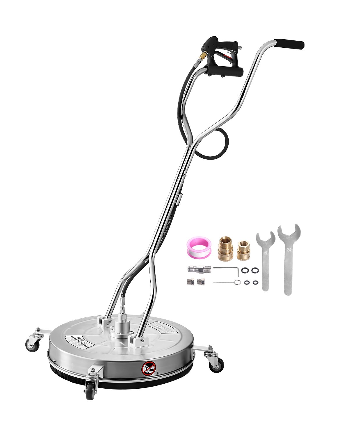 Painepesurin pintapuhdistin North Craft, 61cm, Ruostumaton Teräs