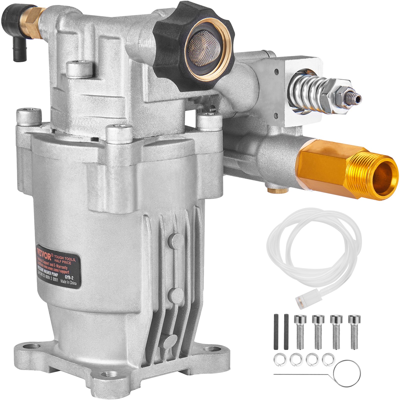 Painepesuripumppu North Craft KXA1810G, 19mm Vaakaputki, 3400 PSI, 2.5GPM, Musta