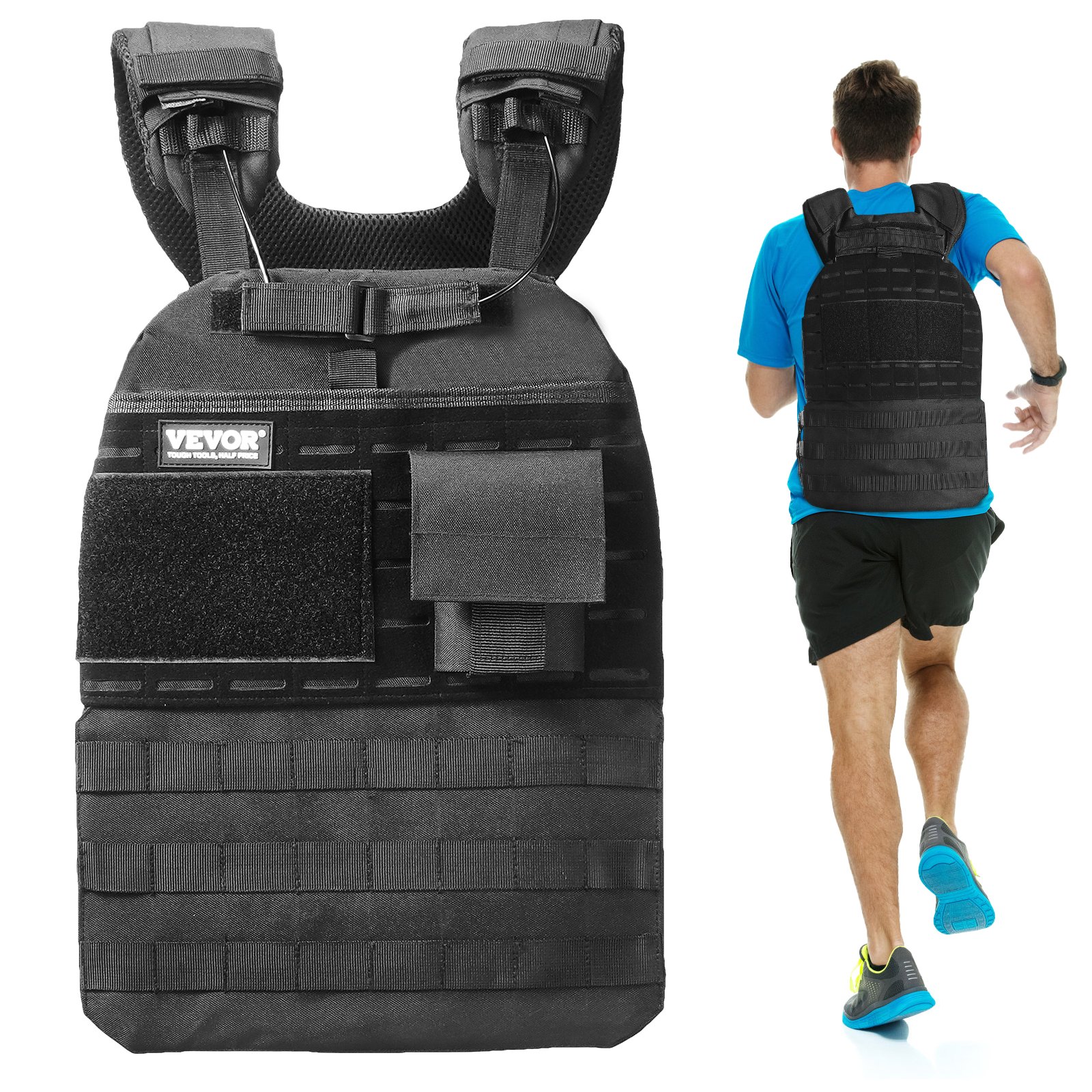 Painoliivi North Craft JS-VEST010, 18kg, musta
