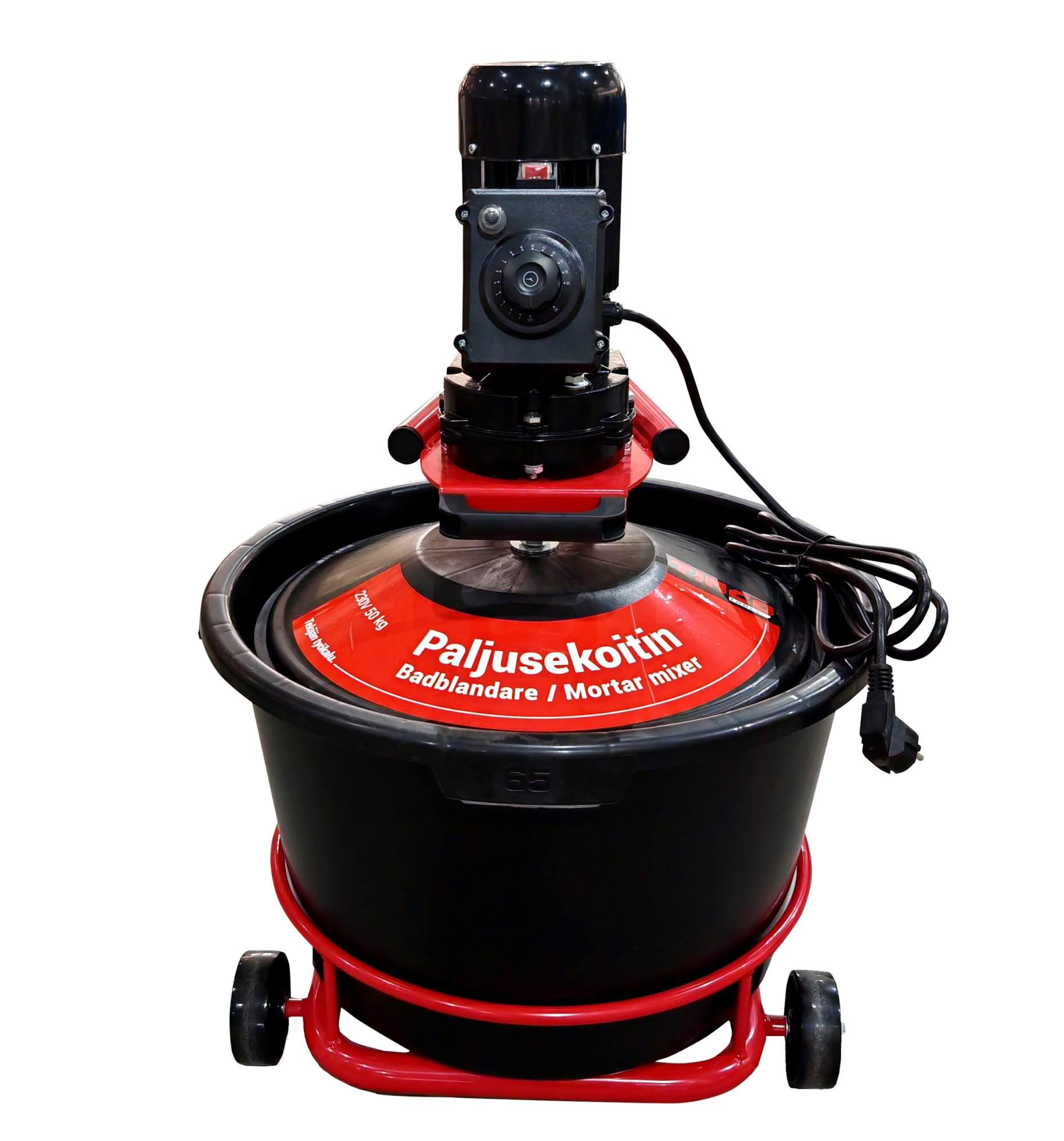 Paljusekoitin Timco, 230V, 50 kg