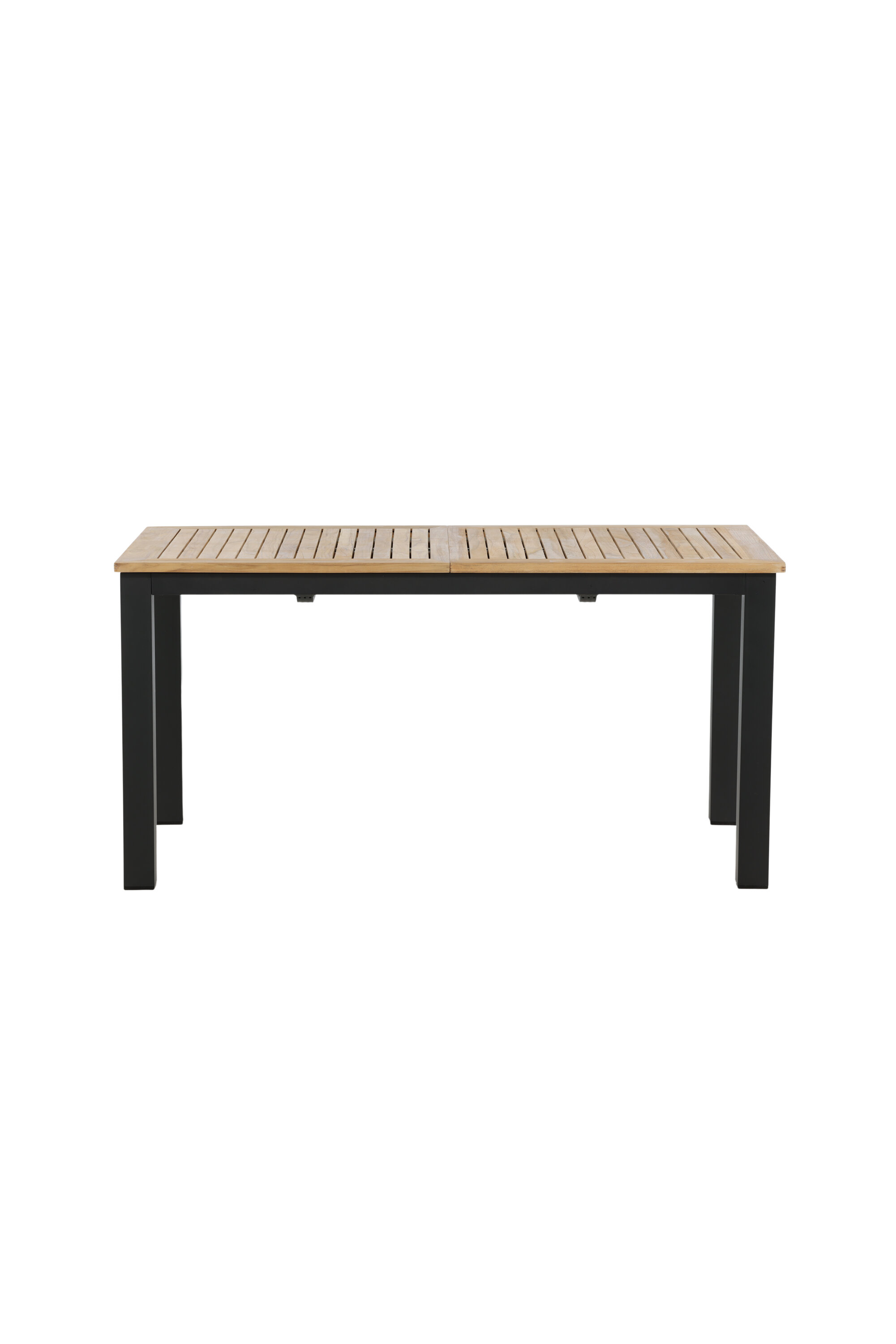 Jatkettava ruokapöytä Venture Home Panama, 150/210x90cm, musta/tiikki