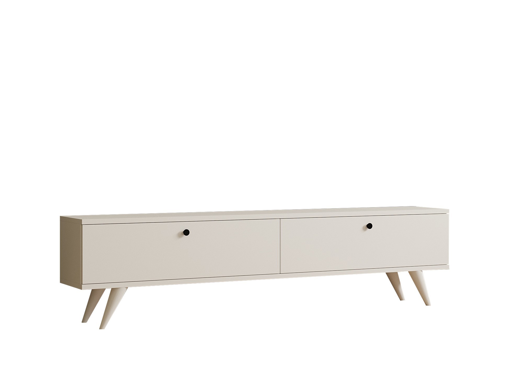 TV-taso Valento Furniture Paris, 160x40x25cm, valkoinen