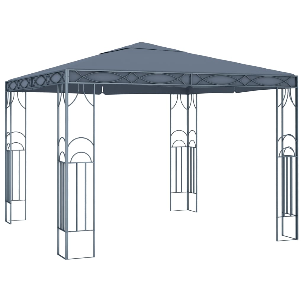 Paviljonki 300x300cm, antrasiitti